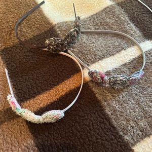 COPY - Lot of 3 flower hair bands multicolour